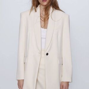 H & M Oversized Single Breasted Blazer (flaw) Size Large
